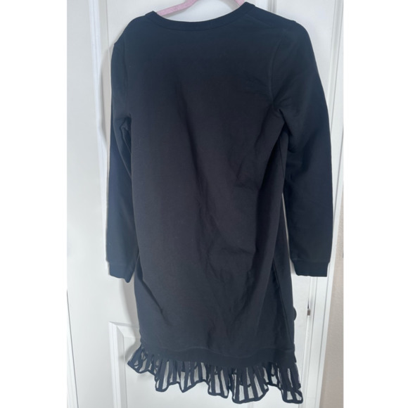 Scotch & Soda Black Pullover Midi Sweater Dress - Picture 2 of 7